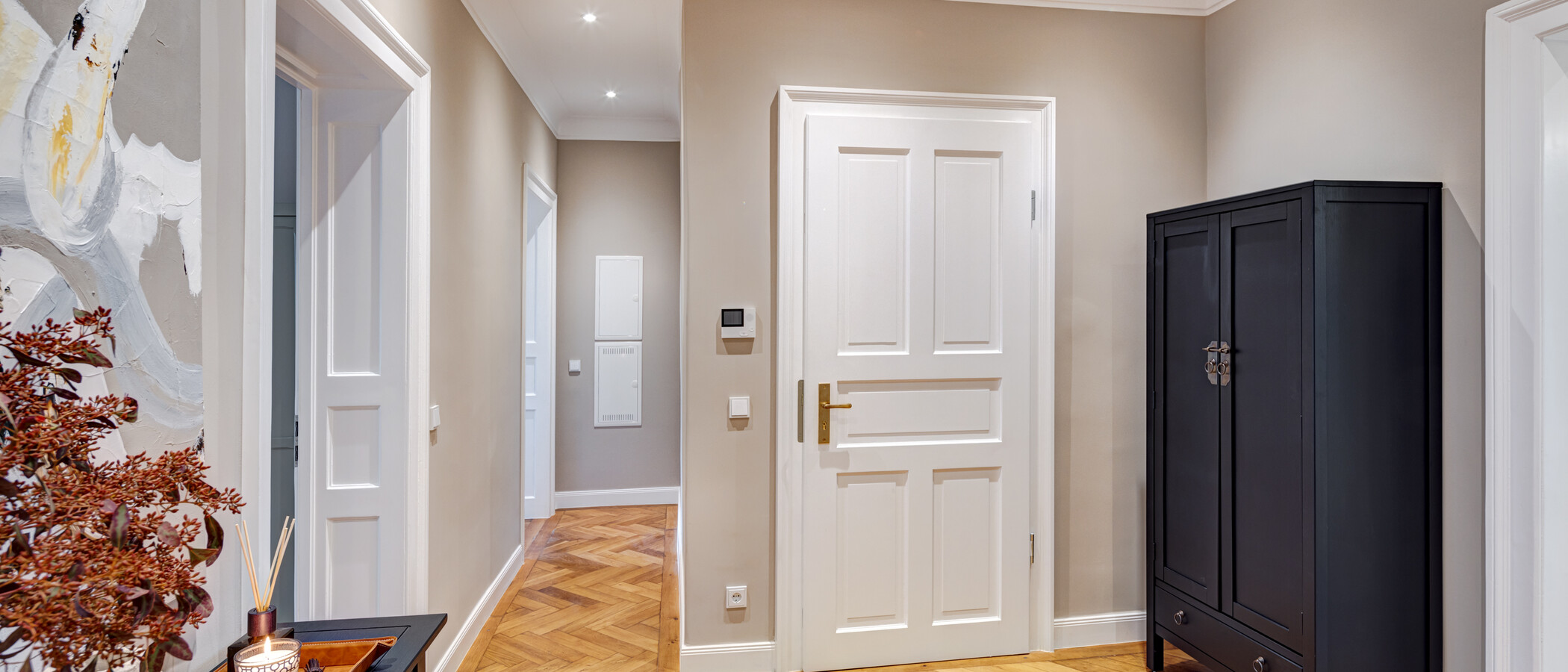 квартира München Lehel 01 коридор 14254