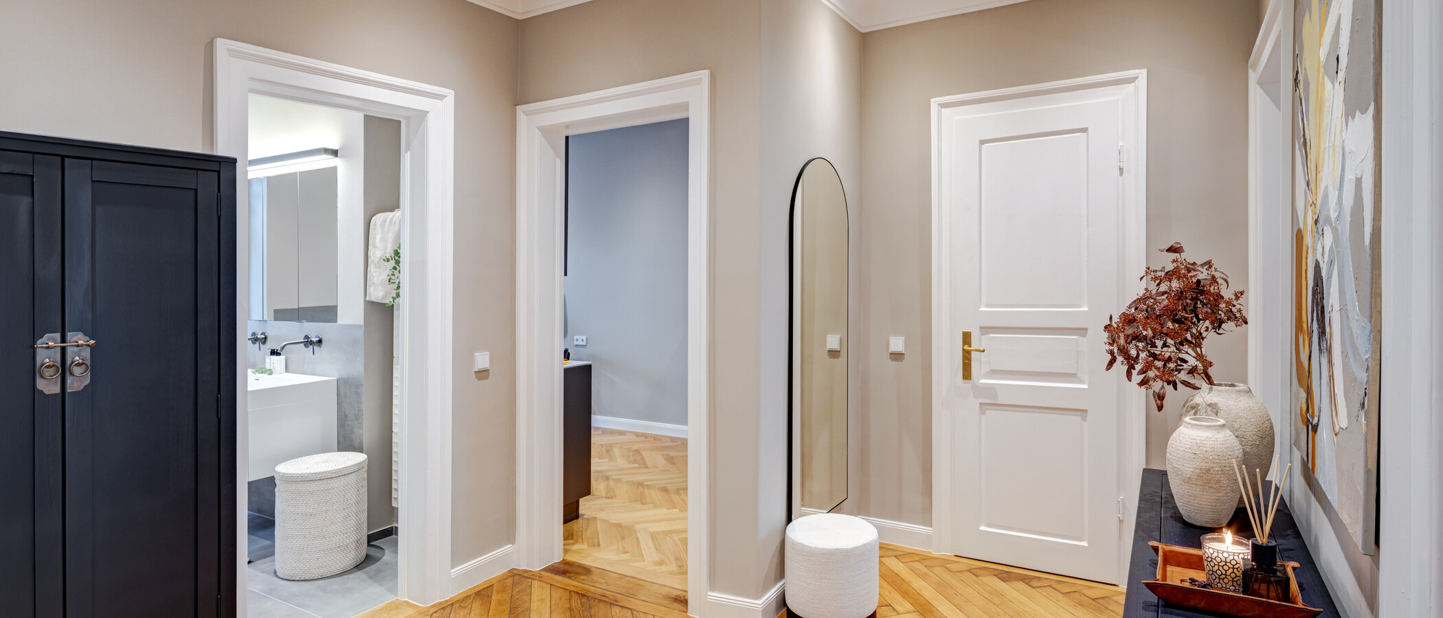 квартира München Lehel 02 коридор 14254