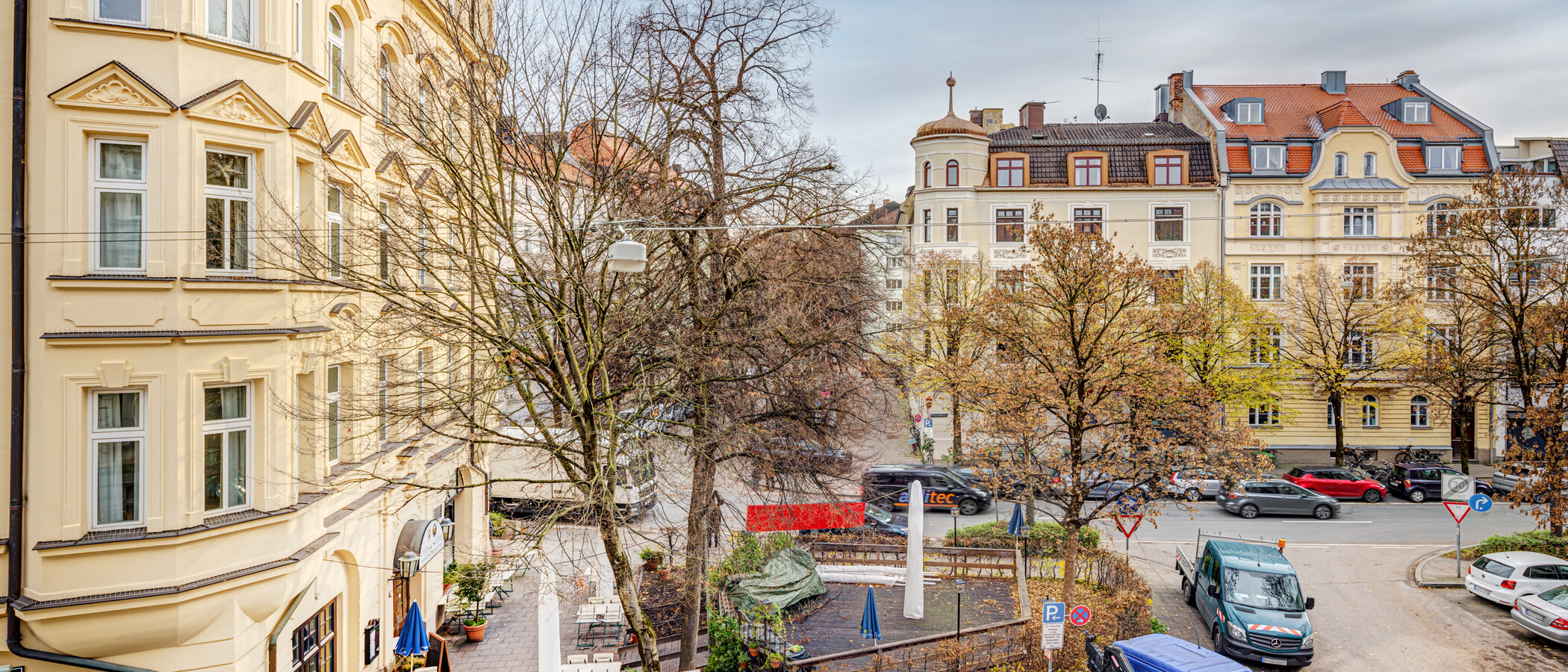 квартира München Lehel 01 вид из окна 14254