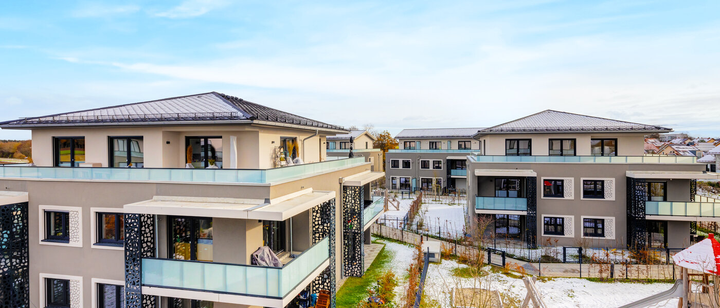 квартира-пентхаус Putzbrunn 04 вид из окна 14256