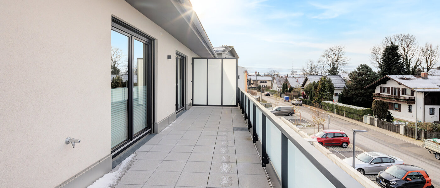 квартира-пентхаус Putzbrunn 01 терраса с крышей 14256