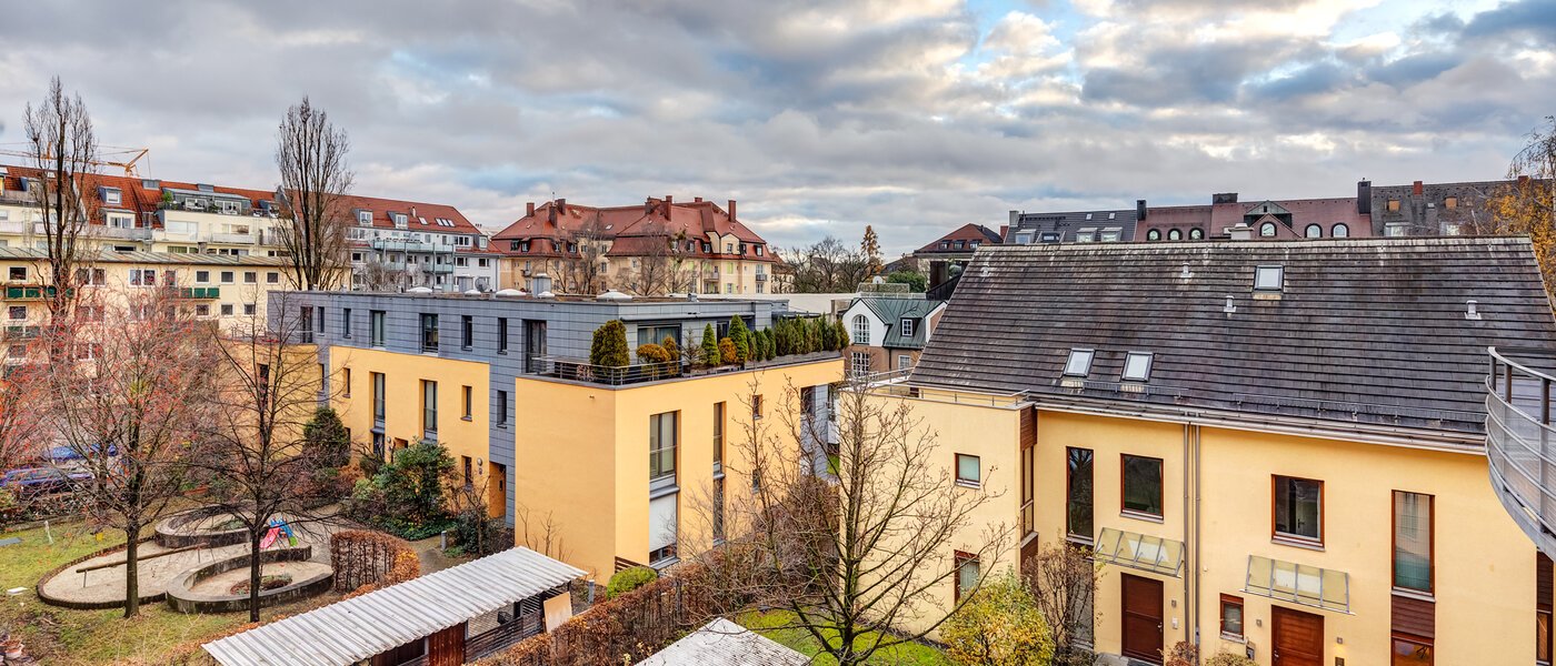 квартира München Schwabing 01 вид из окна 14257
