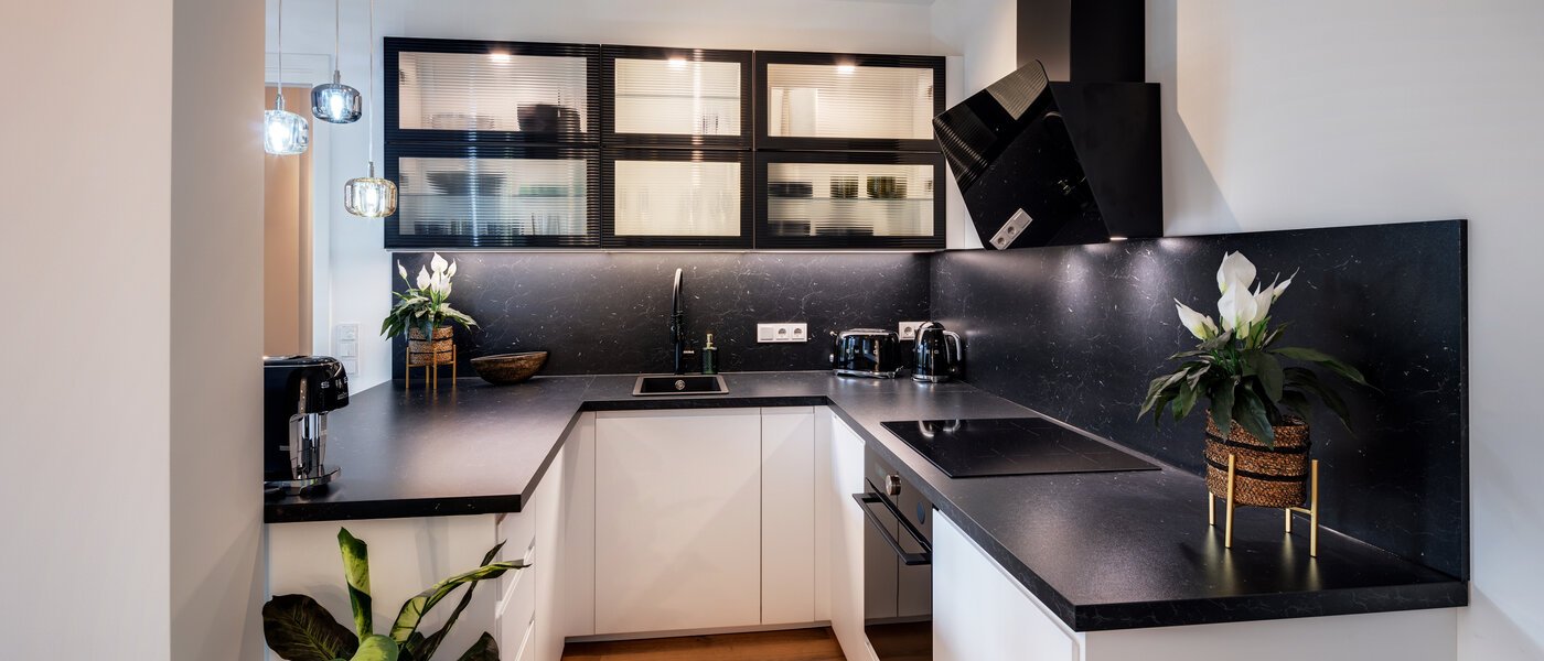 квартира München Dreimühlenviertel 01 кухня 14265