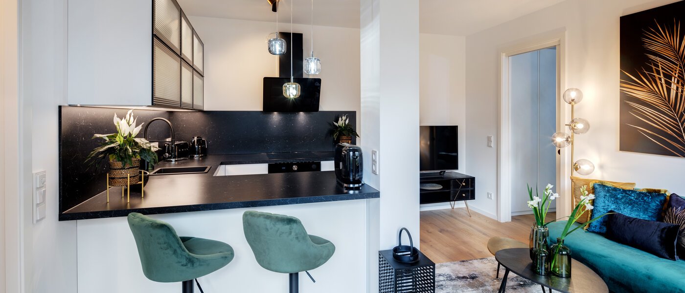 квартира München Dreimühlenviertel 05 кухня 14265