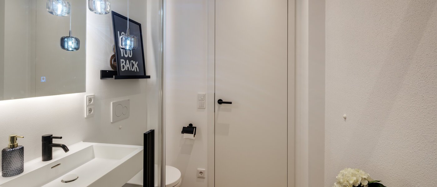 квартира München Dreimühlenviertel 03 ванная комната 14265