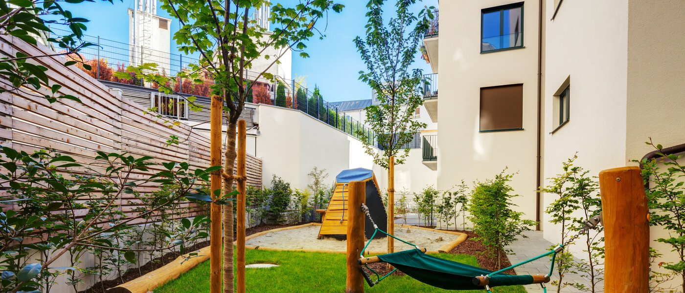 квартира München Dreimühlenviertel 01 внутренний двор  14265