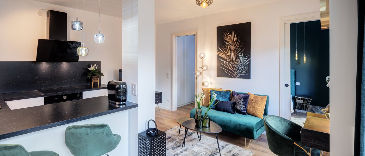 квартира München Dreimühlenviertel 02 жилое пространство 14265