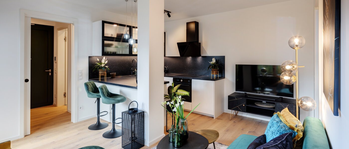 квартира München Dreimühlenviertel 03 жилое пространство 14265