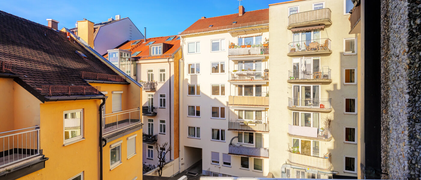 квартира München Maxvorstadt - Universitätsviertel 02 вид из окна 14283