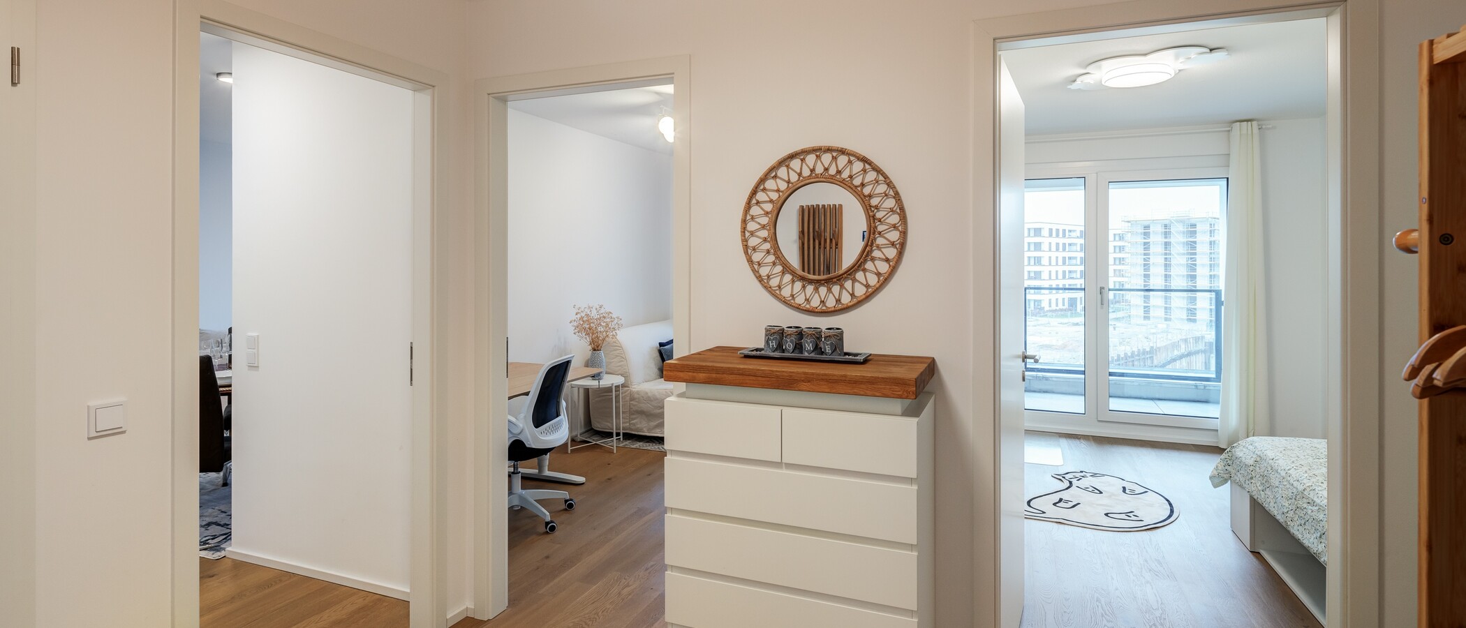 квартира München Neuperlach 04 коридор 14284