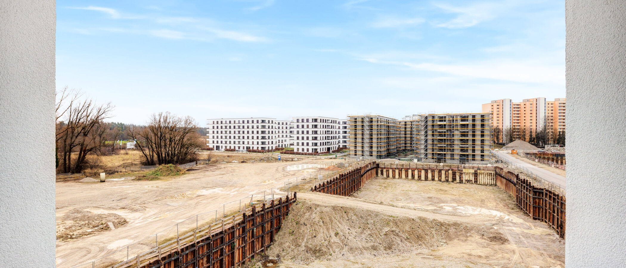 квартира München Neuperlach 01 вид из окна 14284