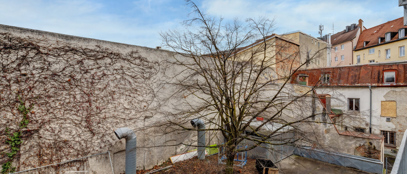 квартира München Obergiesing 02 вид из окна 14285