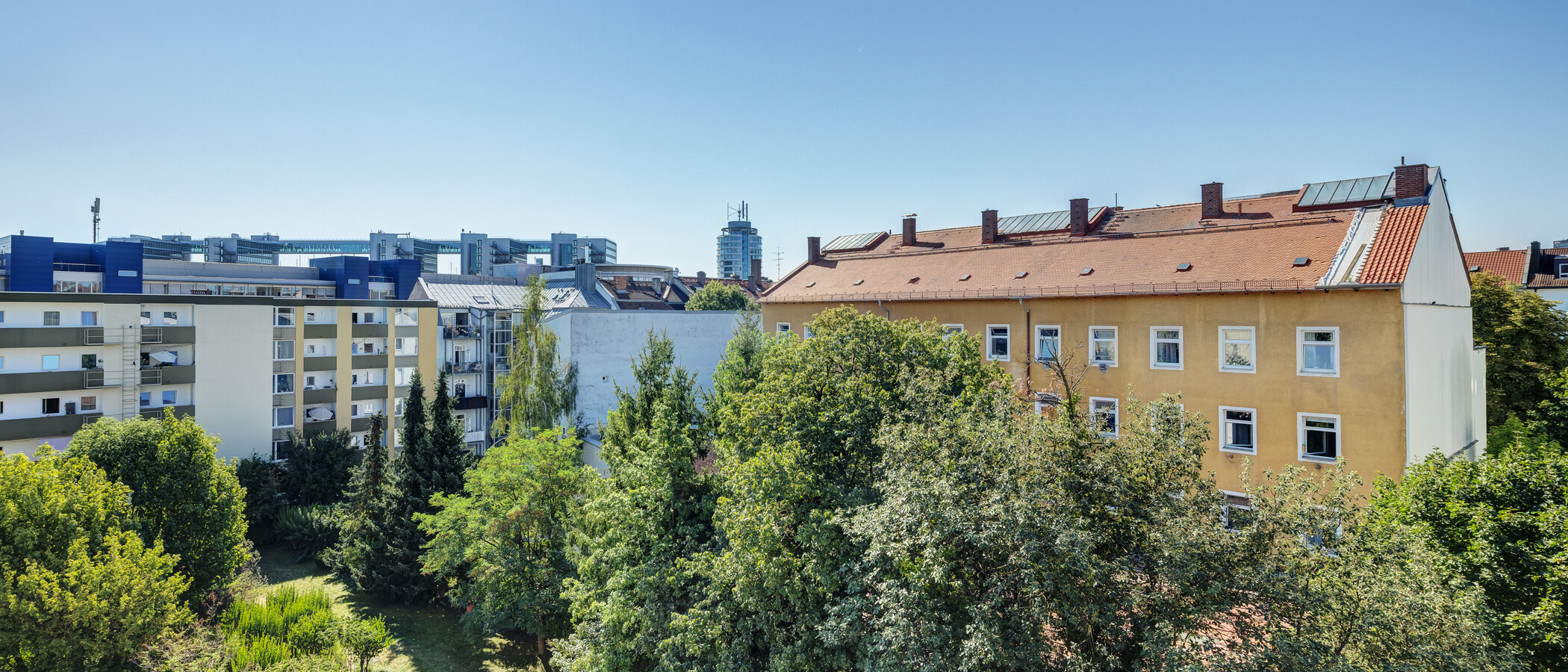 квартира München Au-Haidhausen 01 вид из окна 14286