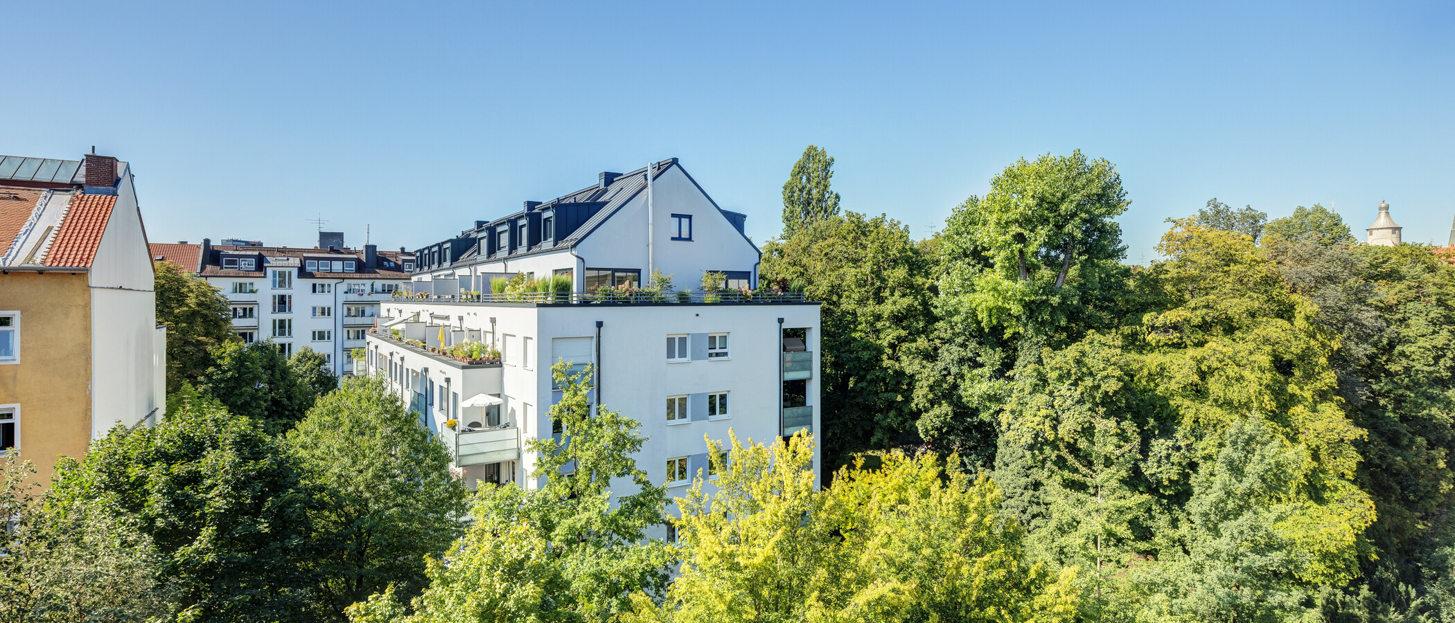квартира München Au-Haidhausen 02 вид из окна 14286