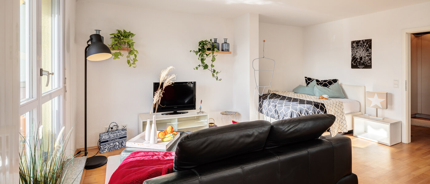 мансардная квартира München Untermenzing 02 жилое пространство 14293