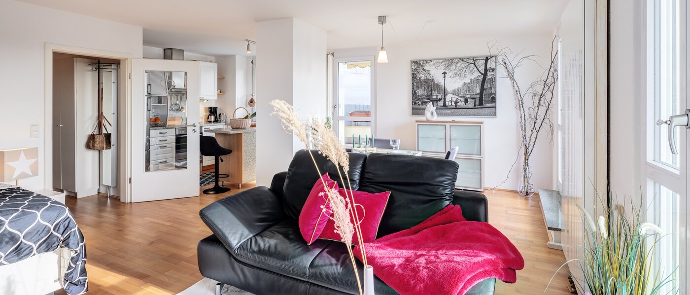 мансардная квартира München Untermenzing 03 жилое пространство 14293