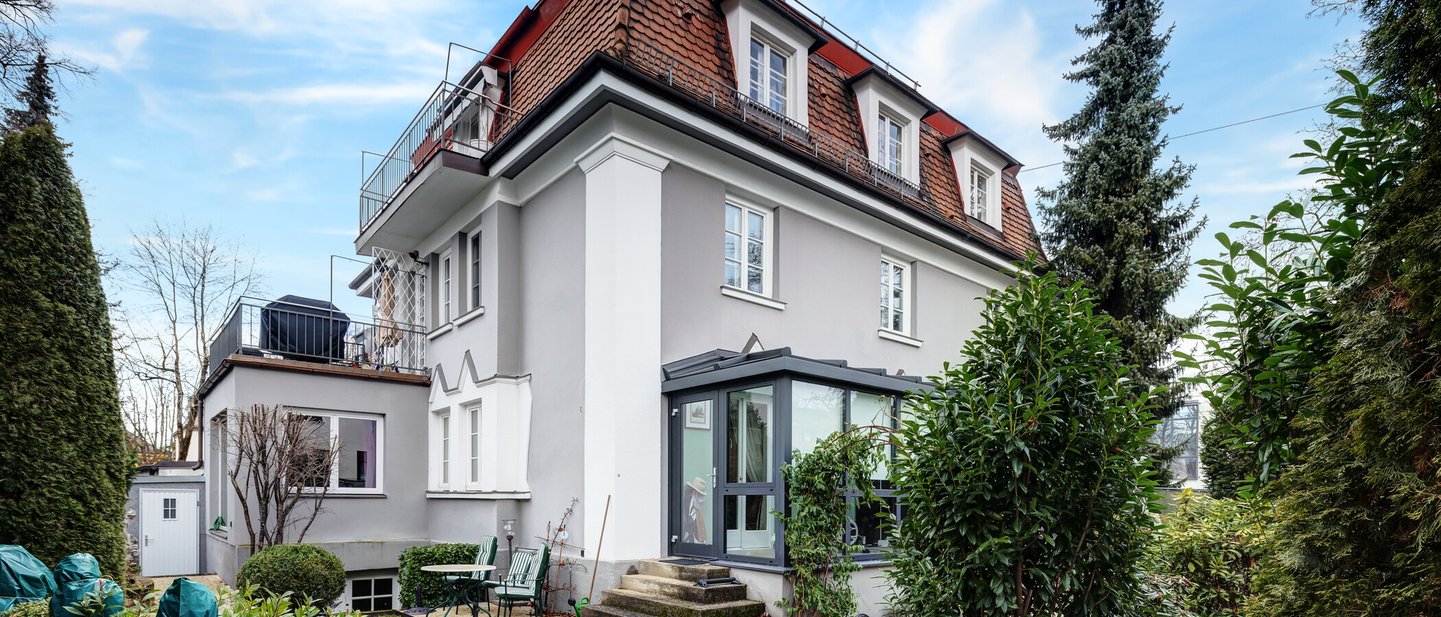 квартира München Nymphenburg 01 сад 14294