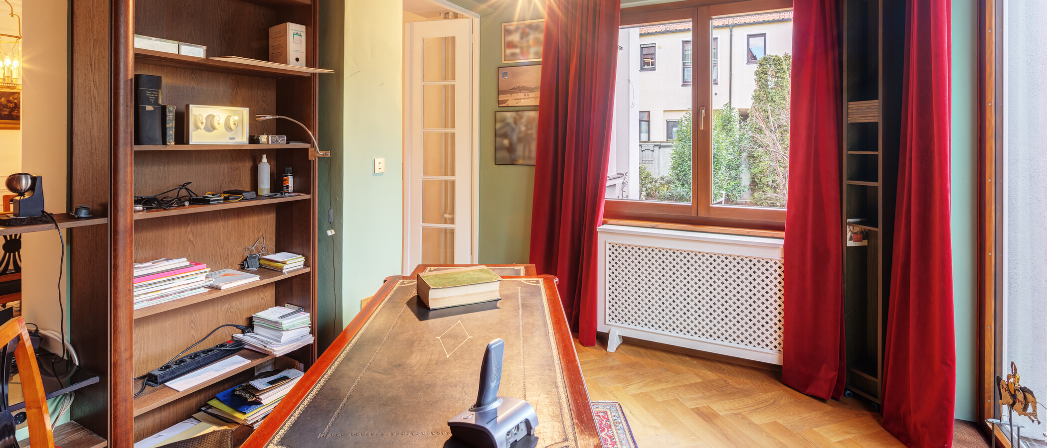 квартира München Nymphenburg 04 рабочий кабинет 14294