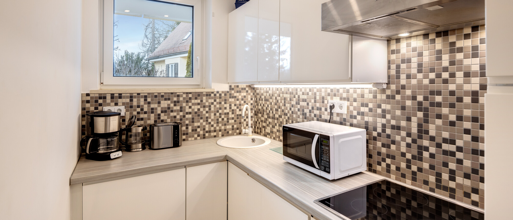 квартира München Obermenzing 01 кухня 14295