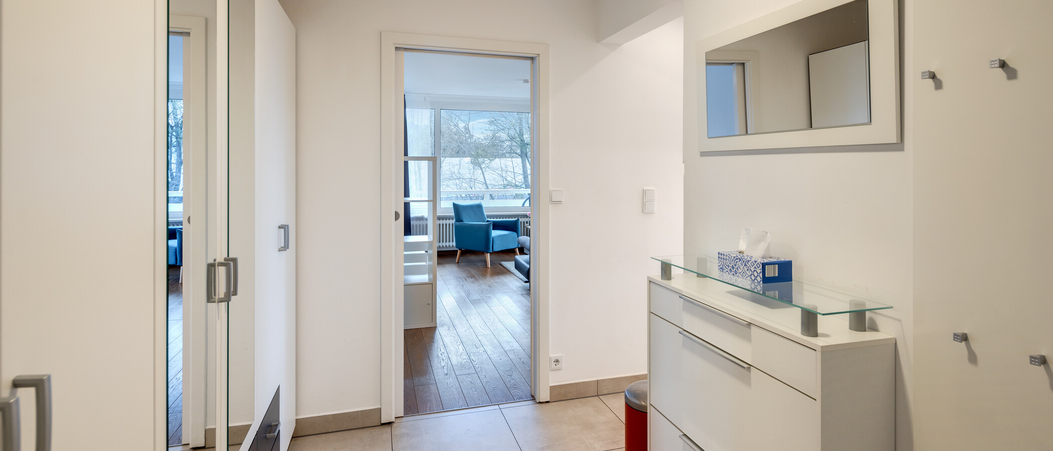 квартира München Obermenzing 03 коридор 14295