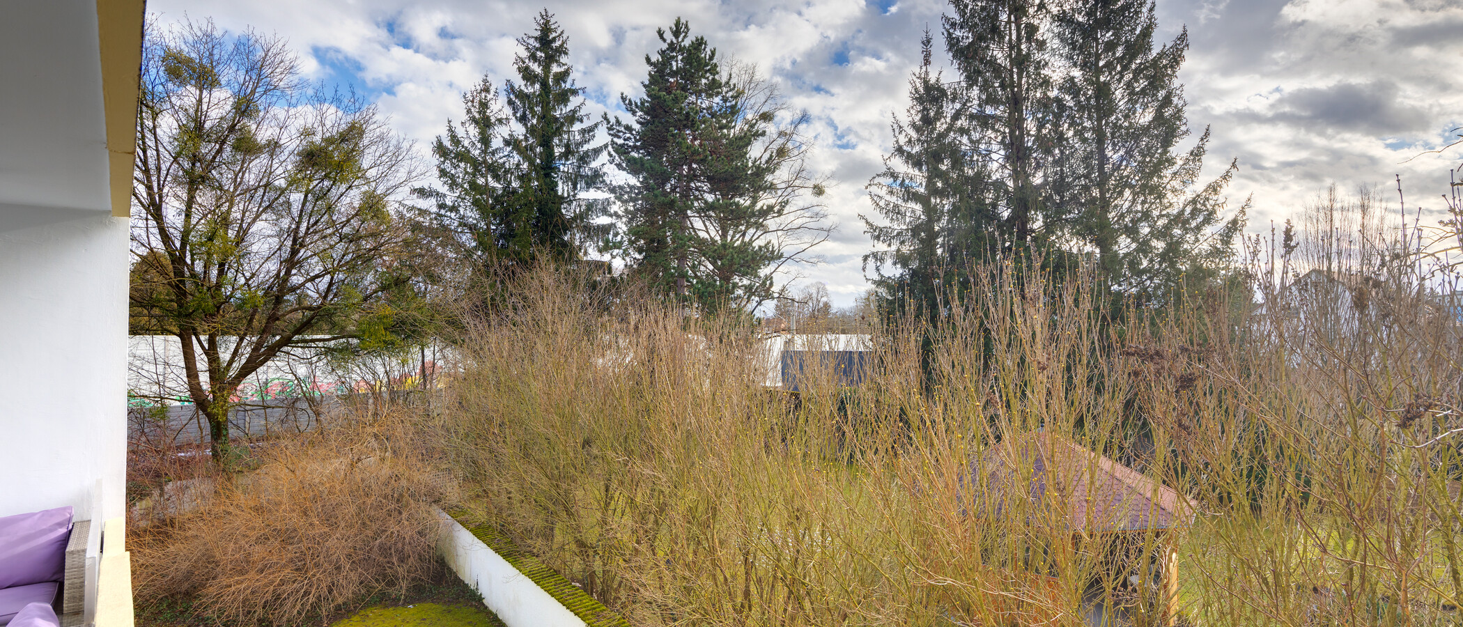 квартира München Obermenzing 01 вид из окна 14295