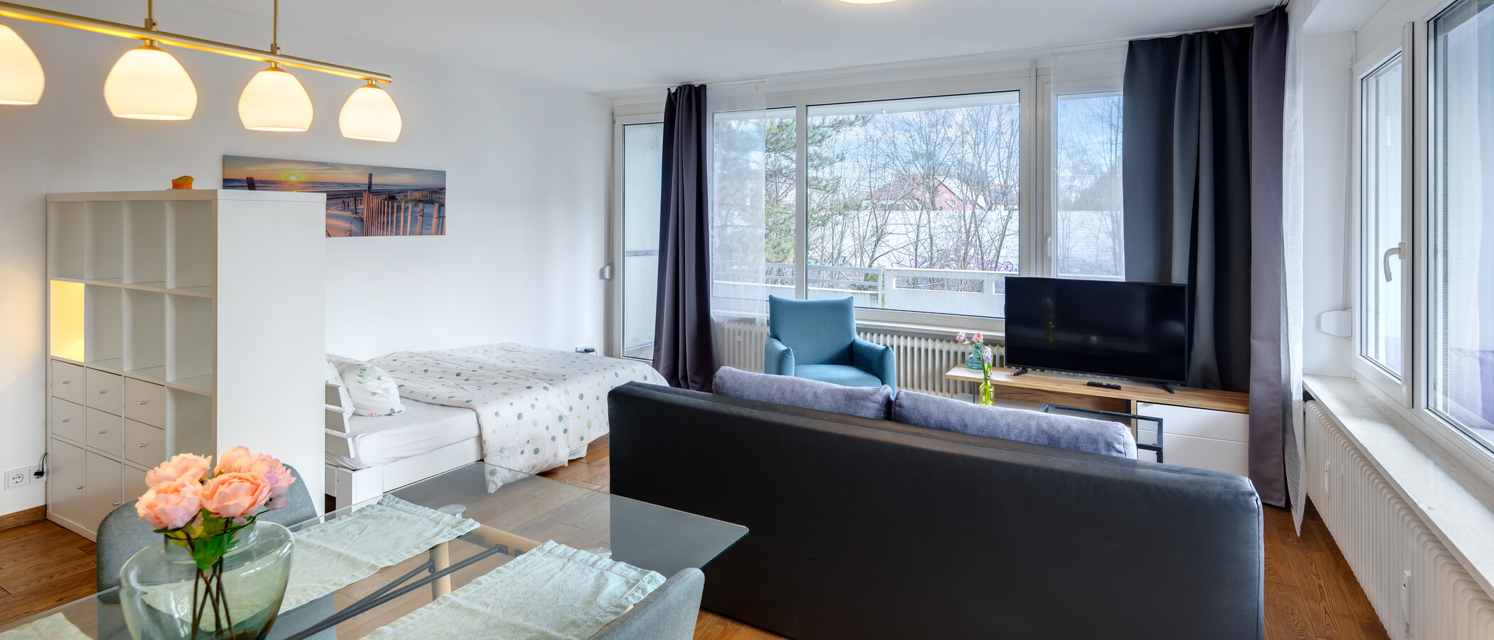 квартира München Obermenzing 03 жилое пространство 14295