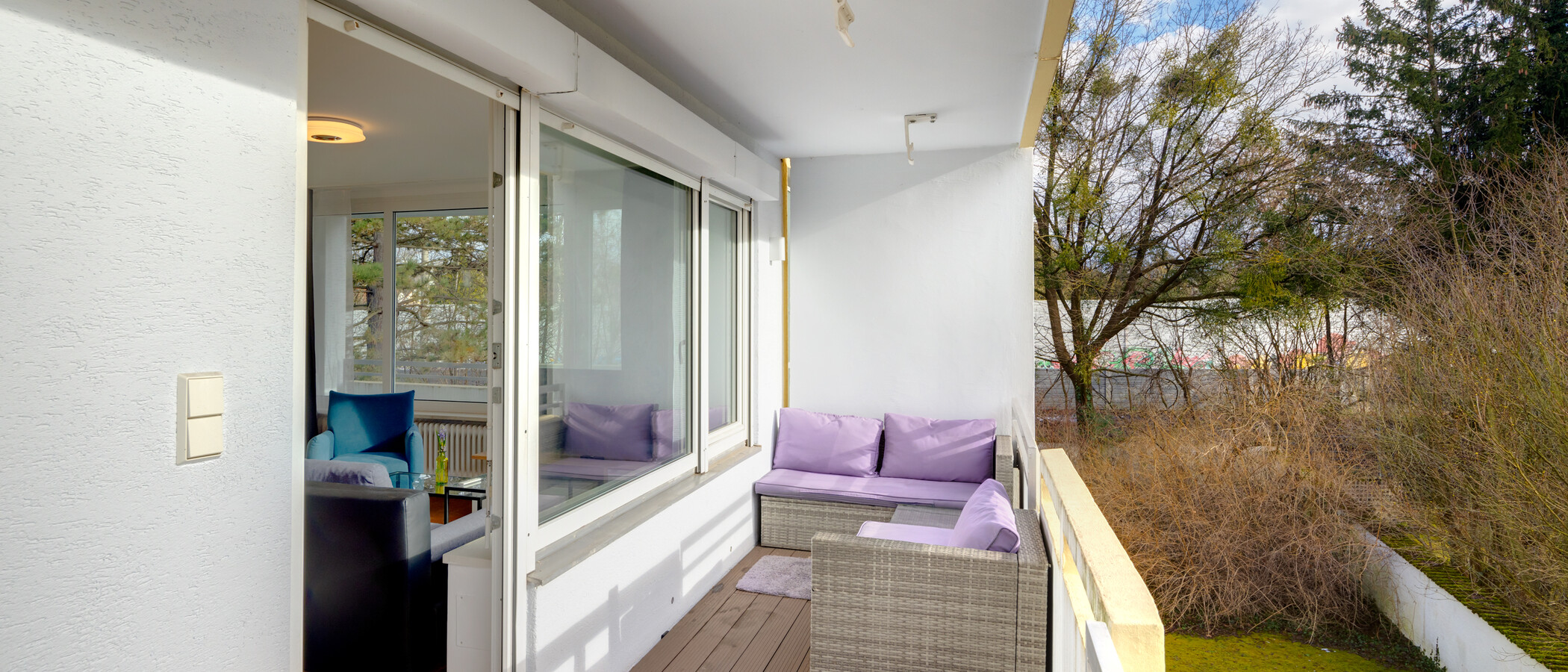 квартира München Obermenzing 01 1-я балкон 14295