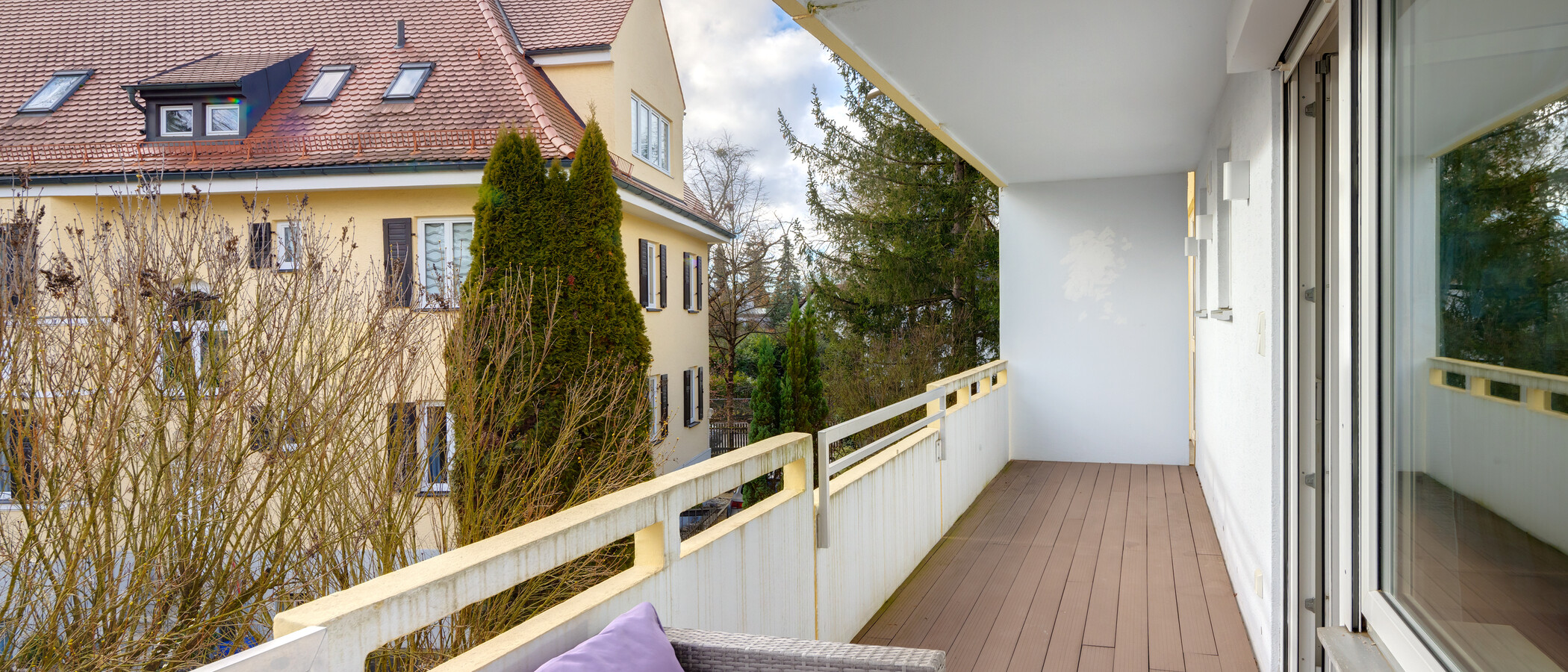 квартира München Obermenzing 02 1-я балкон 14295