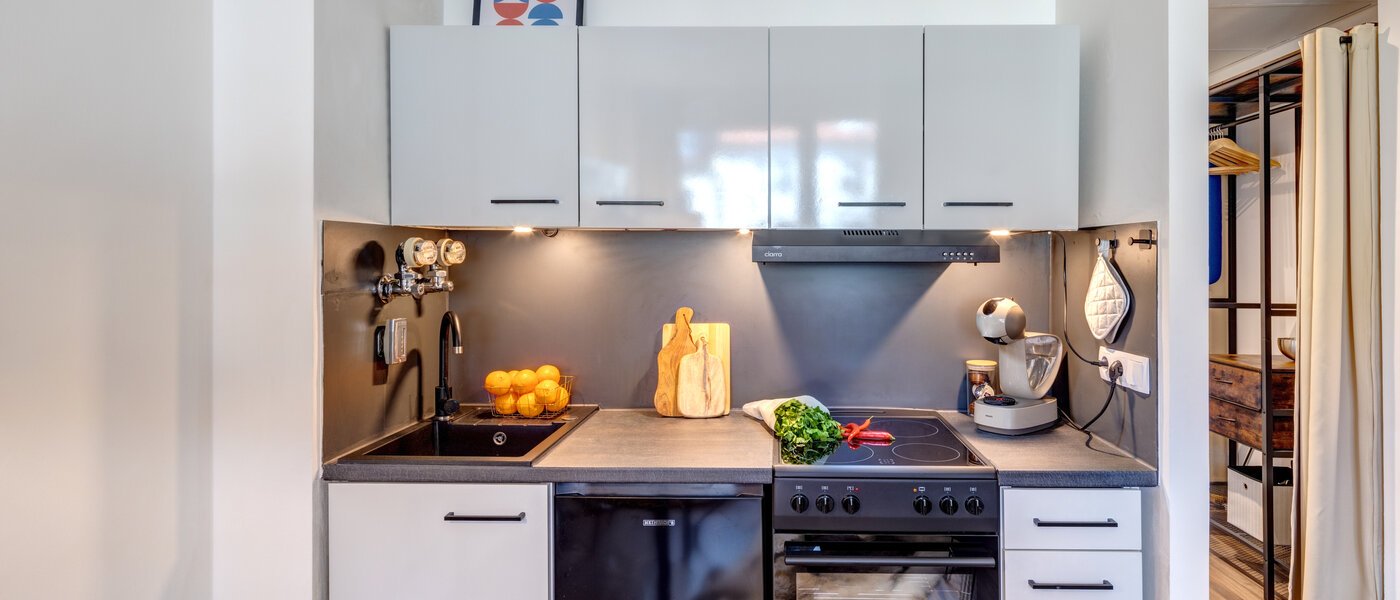 квартира München Schwabing-West 01 кухня 14298