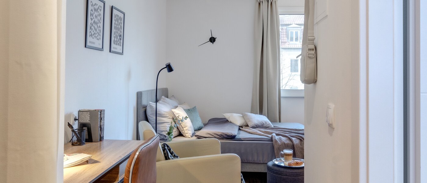 квартира München Schwabing-West 03 коридор 14298