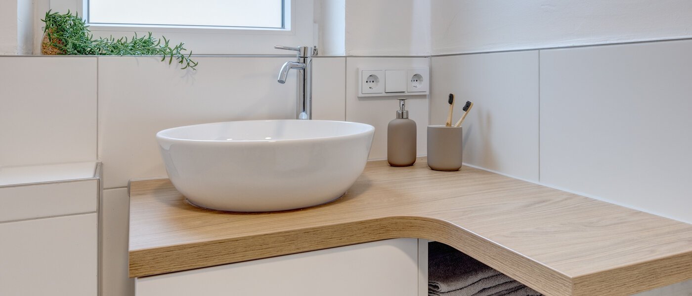 квартира München Neuhausen 02 ванная комната 14300