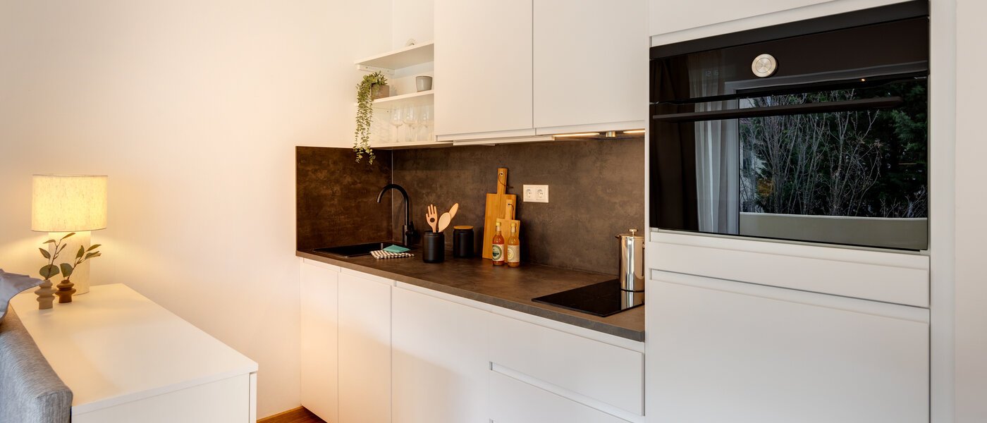 квартира München Schwabing-Nord (zw. Leopoldstraße & Englischen Garten) 02 кухня 14305