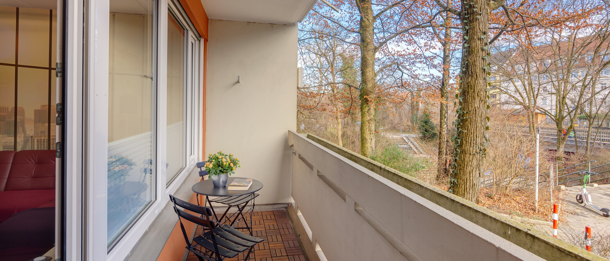 квартира München Sendling-Westpark 01 балкон 14307