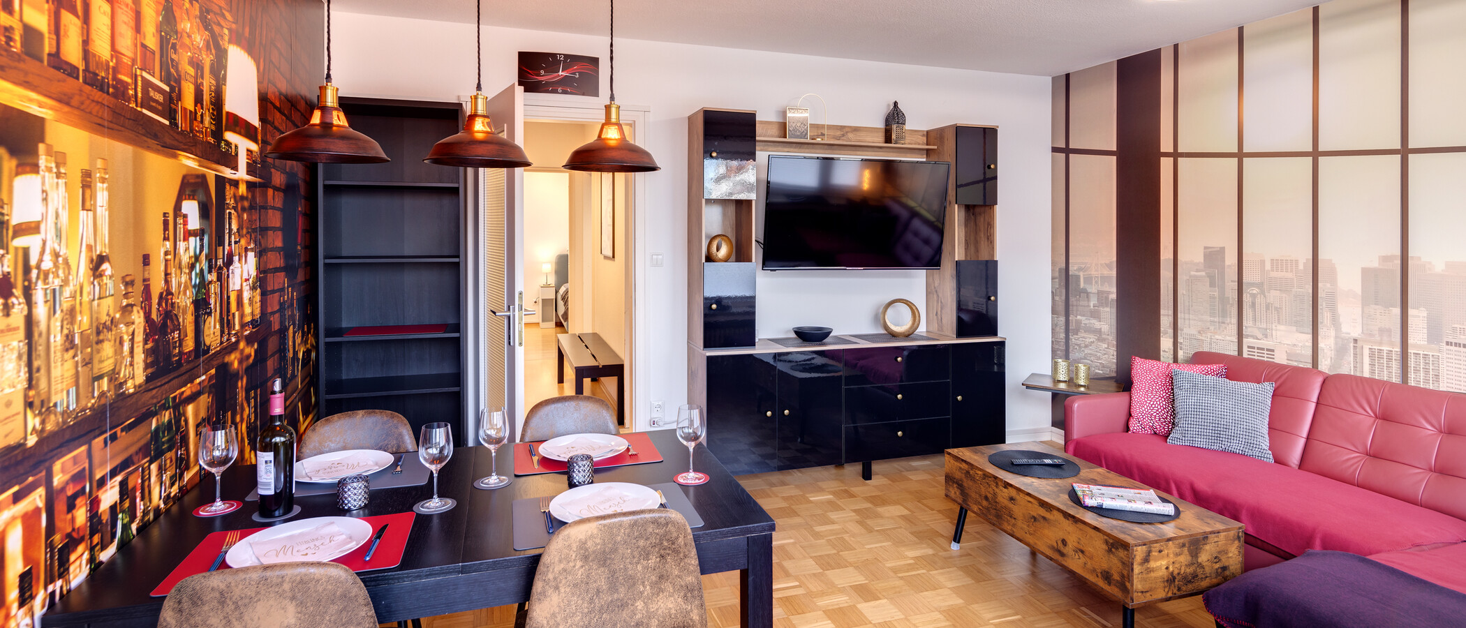 квартира München Sendling-Westpark 03 гостиная 14307
