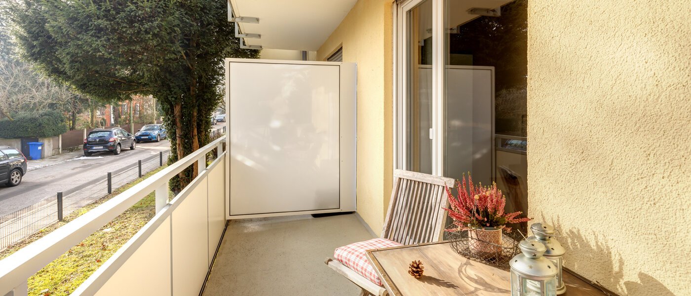 квартира München Schwabing - Alte Heide 01 балкон 14310