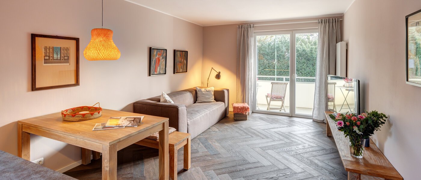 квартира München Schwabing - Alte Heide 01 жилое пространство 14310