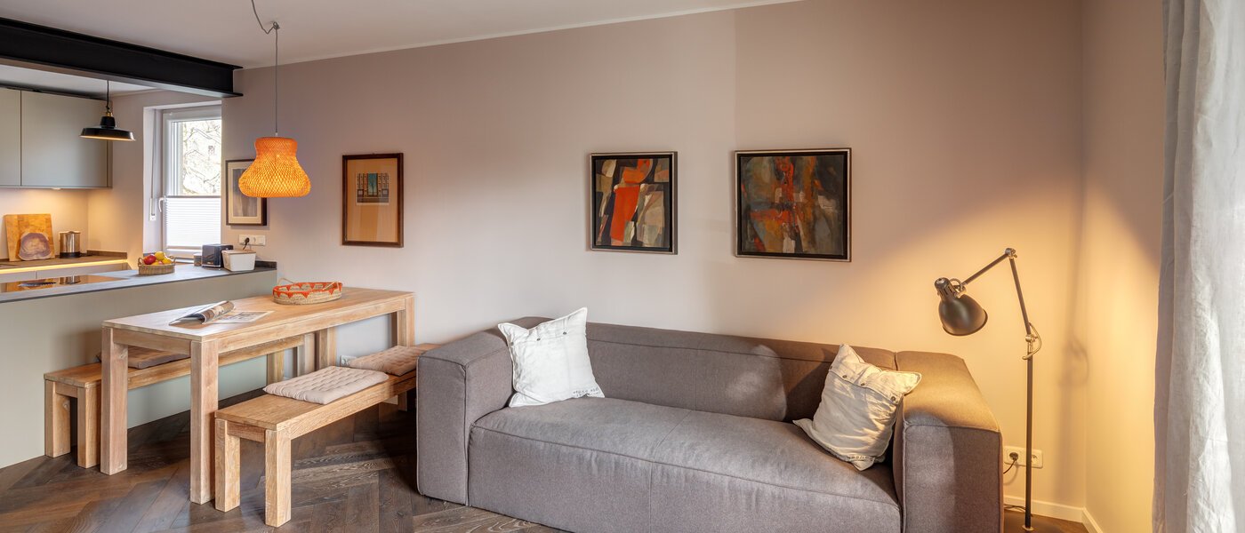 квартира München Schwabing - Alte Heide 02 жилое пространство 14310