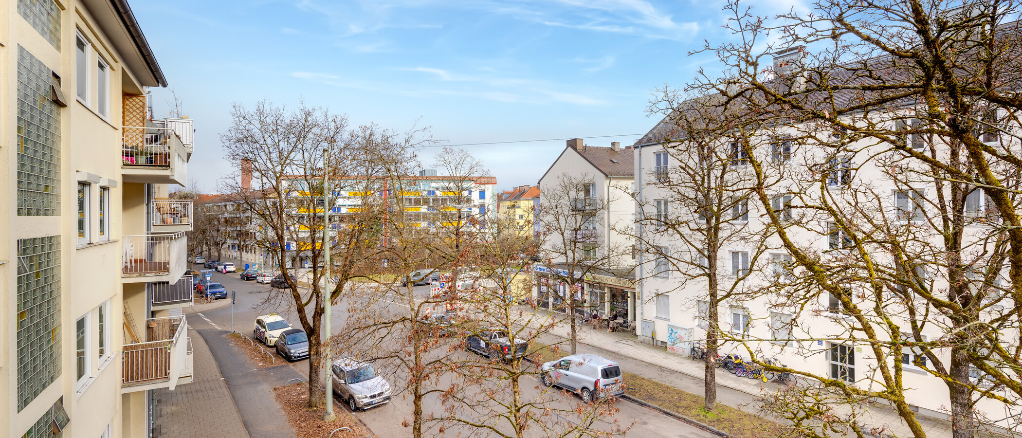 квартира München Untergiesing 01 вид из окна 14312