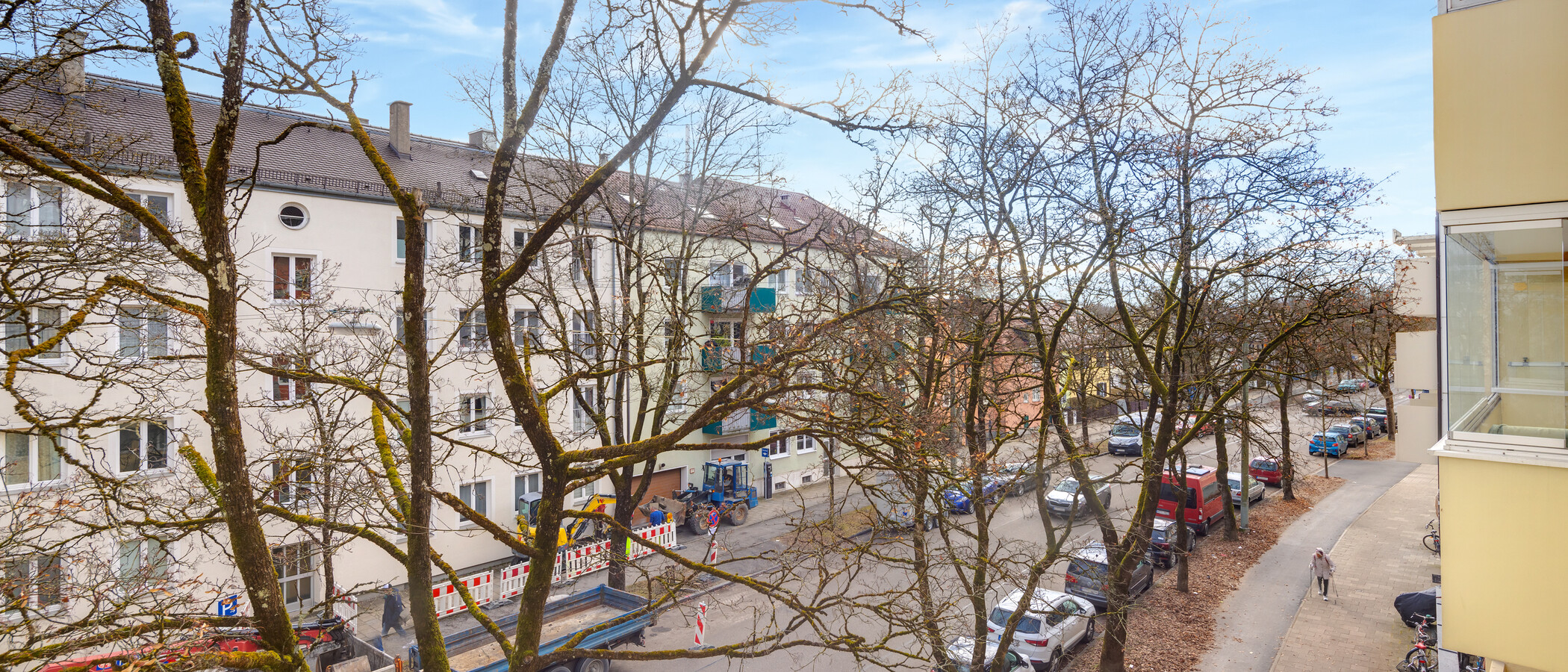 квартира München Untergiesing 02 вид из окна 14312