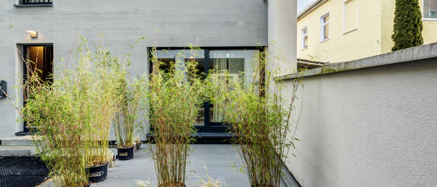 двухэтажная квартира München Glockenbachviertel 02 терраса 14318