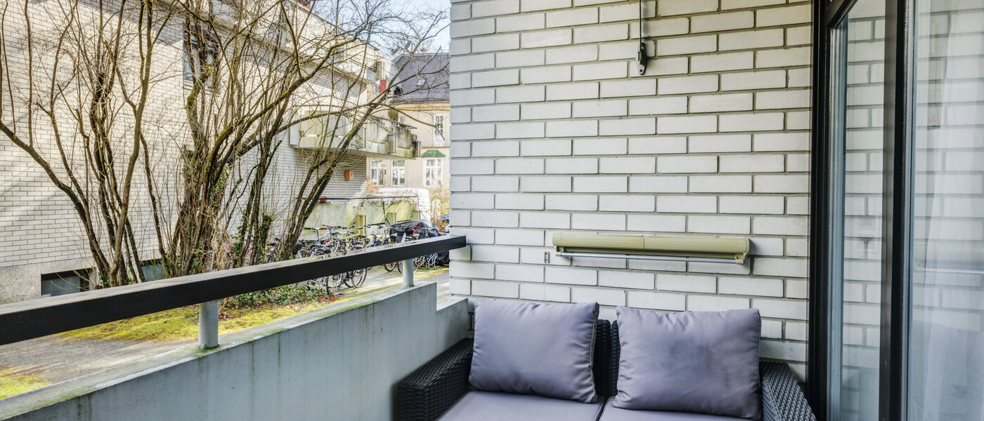 квартира München Solln 01 2-ой балкон 14326