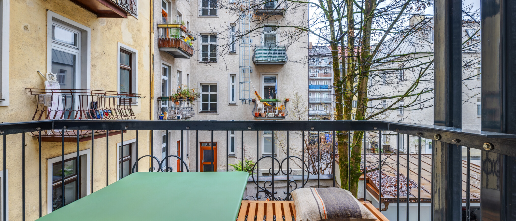 квартира München Neuhausen 01 балкон 14340