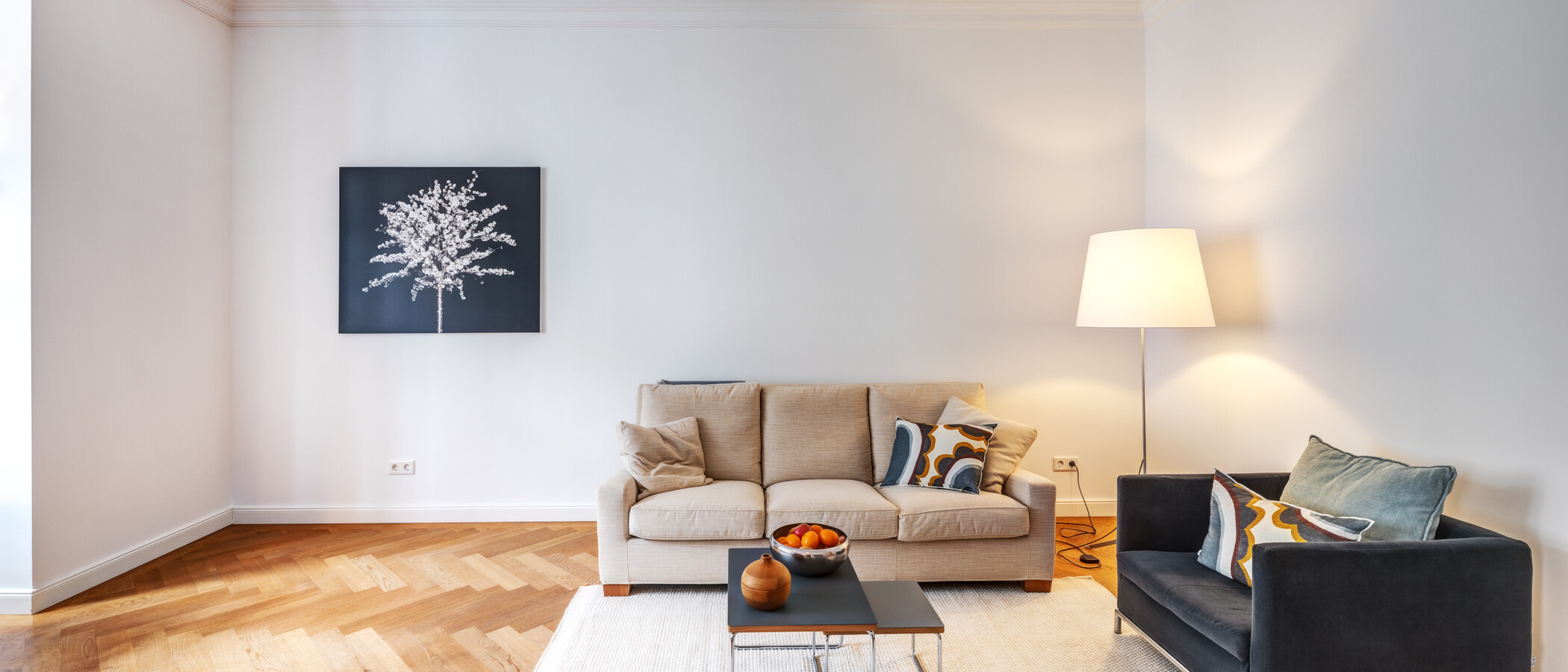 квартира München Neuhausen 03 жилое пространство 14340