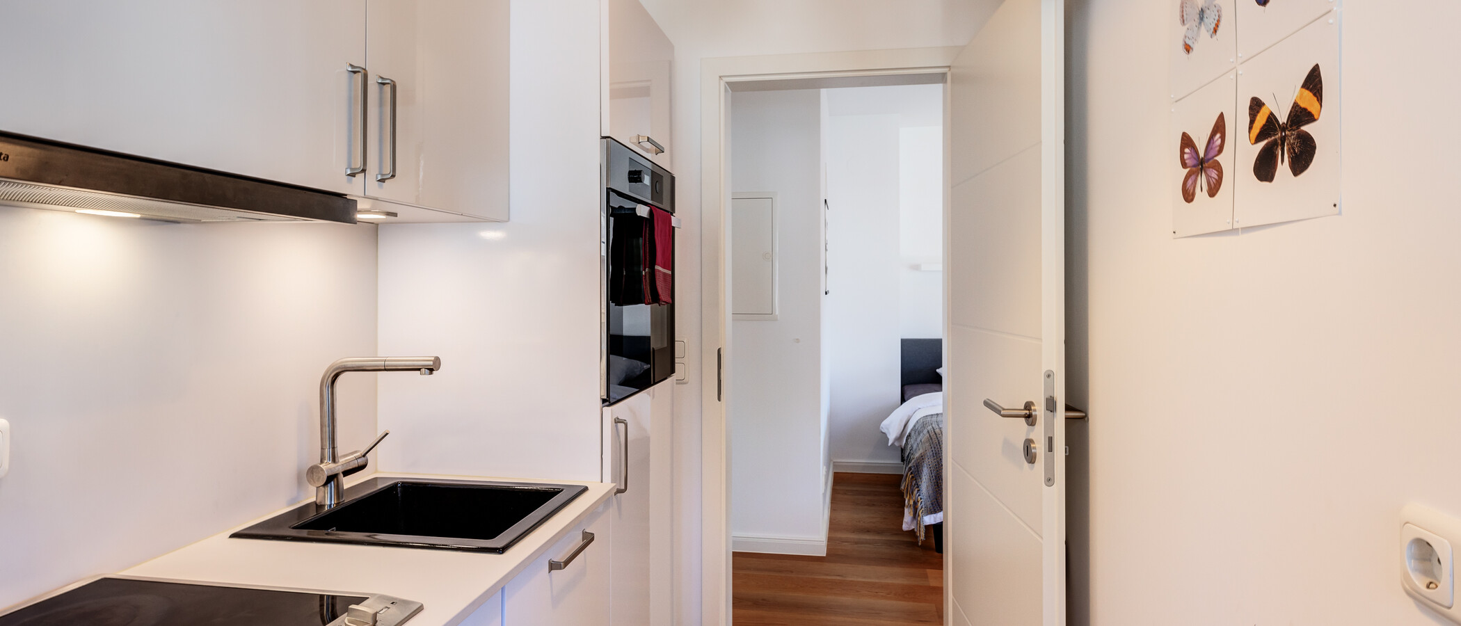 квартира München Obermenzing 02 кухня 14346