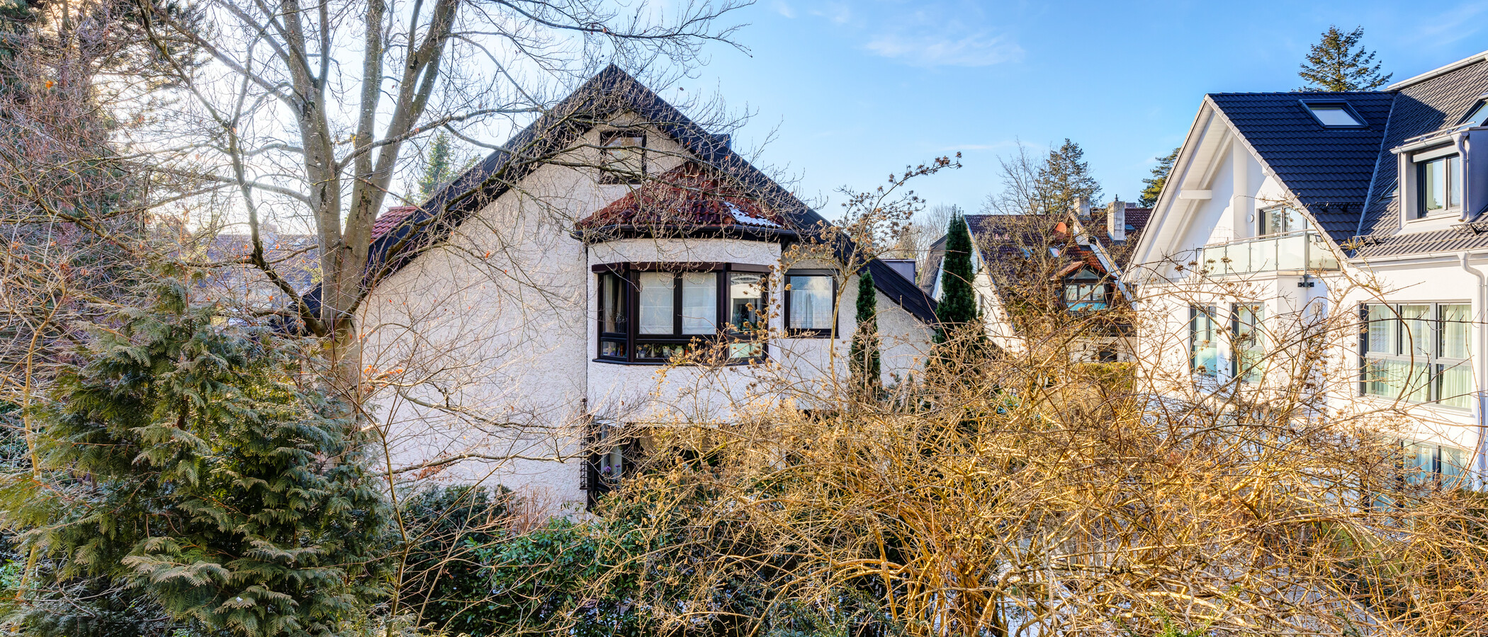 квартира München Obermenzing 01 вид из окна 14346