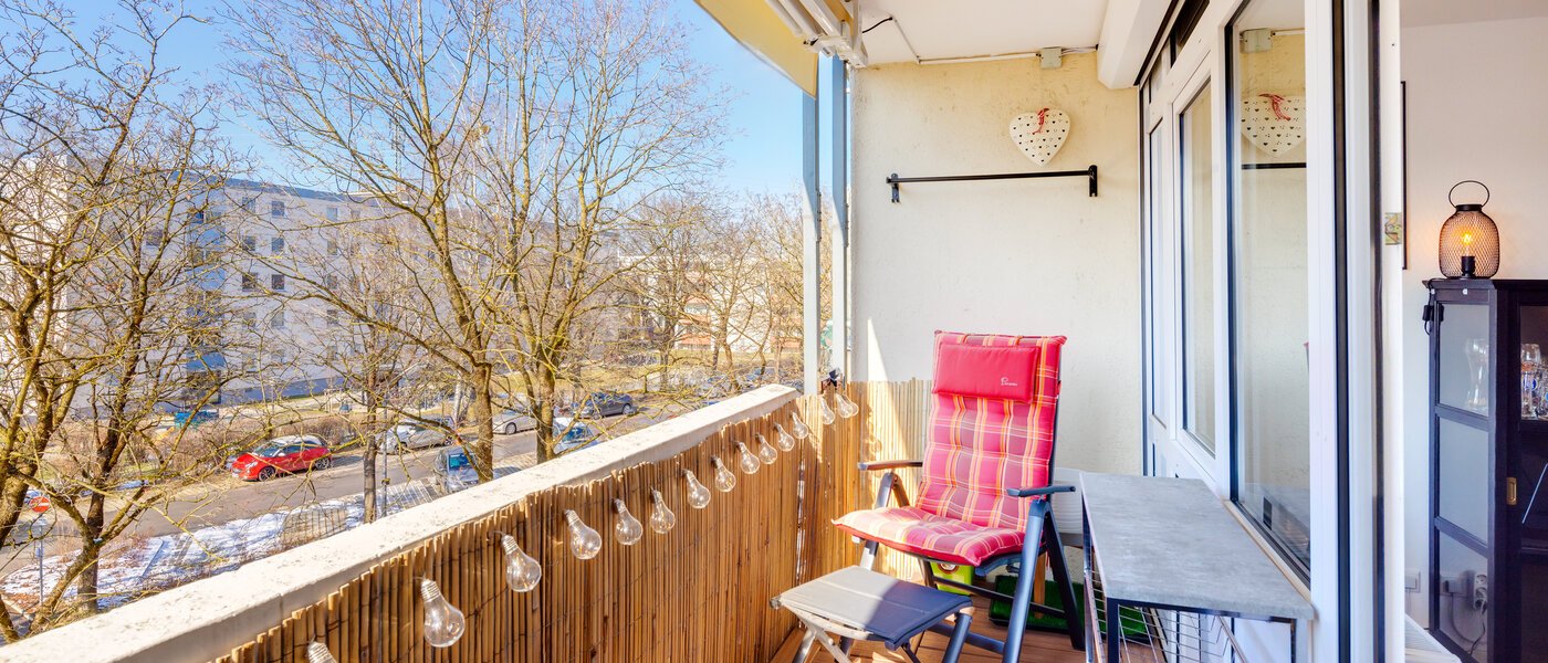 квартира München Freimann 01 балкон 14347