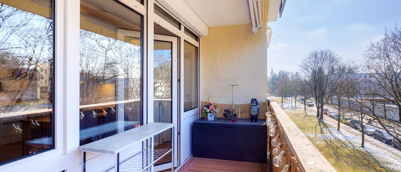 квартира München Freimann 02 балкон 14347
