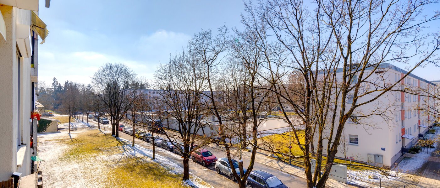 квартира München Freimann 02 вид из окна 14347