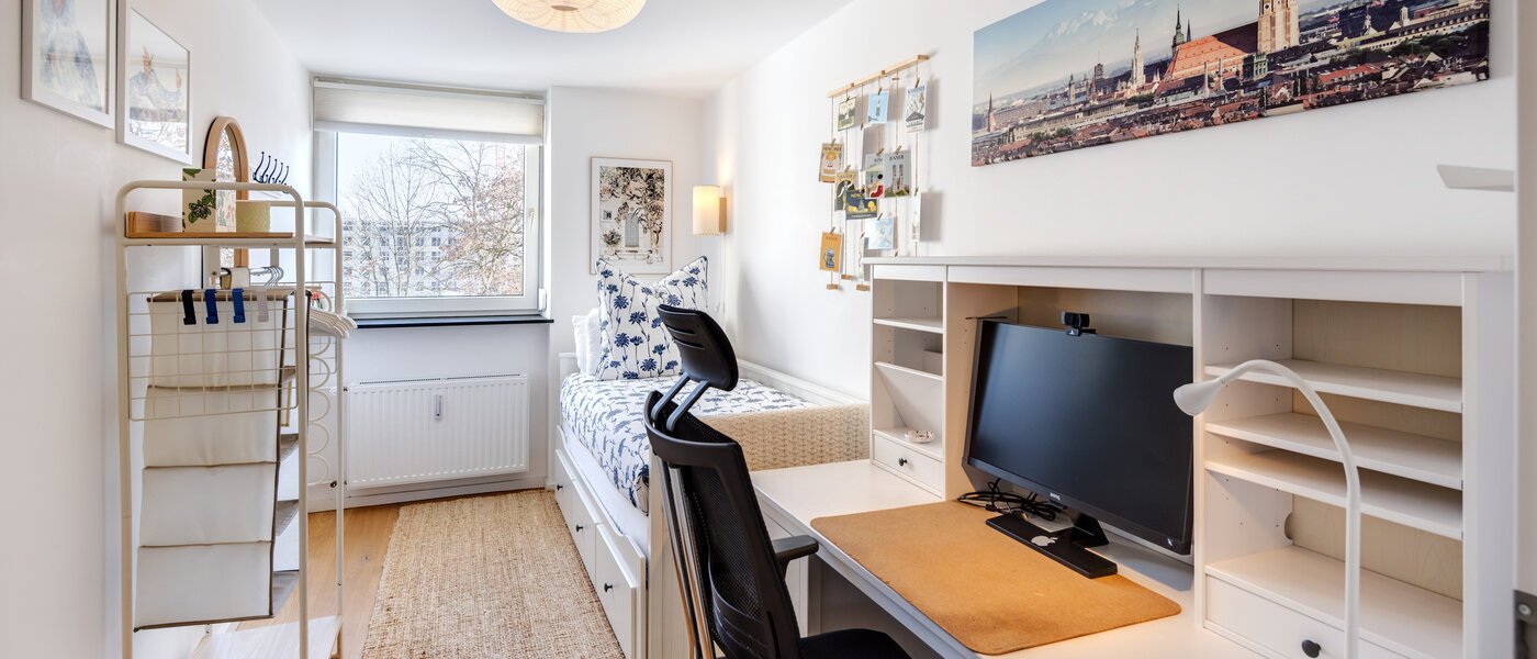 квартира München Freimann 01 2-я спальная комната 14347