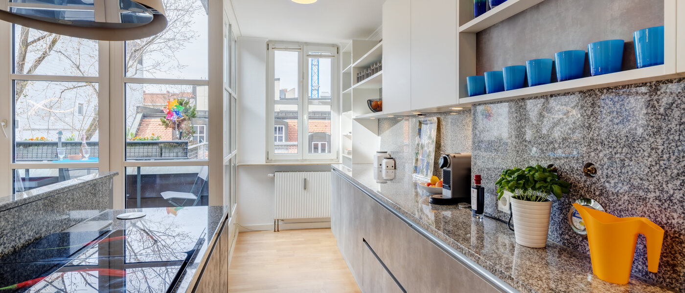 квартира München Maxvorstadt 04 кухня 14358